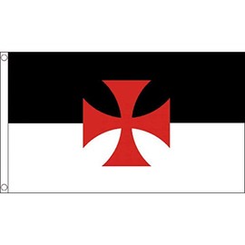Crusades Small Flag - 3 x 2 FT - 100% Polyester With Eyelets Banner - FlagSuperstore