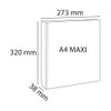 Exacompta - ref. 51820E - Customizable rigid opaque binder with