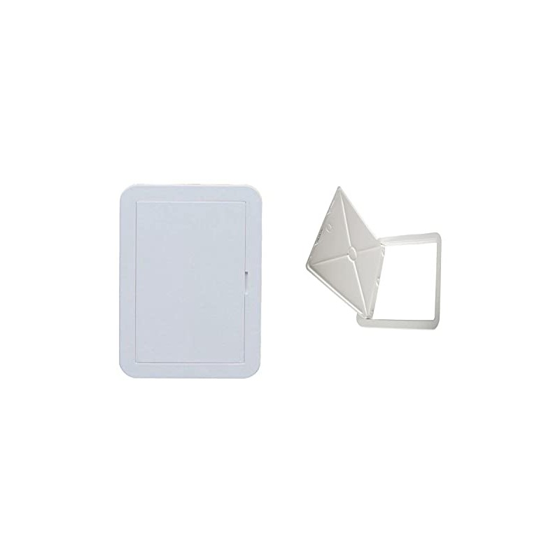 Timloc AP150 Hinged 155mm x 235mm White Plastic Access Panel