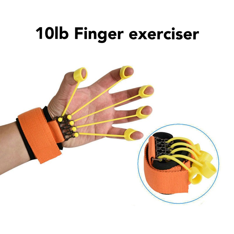 10lb Resistant Finger Exerciser Finger Stretcher Finger Resistance Band Hand