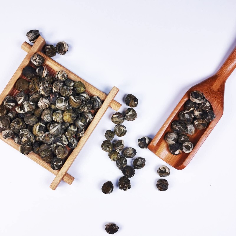 LILACOT Jasmine Dragon Pearls Green Tea Jasmine Scented Green Tea