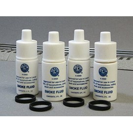 LIONELL Smoke Fluid and Traction TIRE Pack (4X Smoke Fluid & 4X Traction Tires) O Gauge