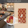 YETTASBIN Christmas Gingerbread Man Toggle Light Switch Cover Unbreakable Wall