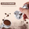 Hopbucan Stainless Steel Coffee Tamper Espresso Tamper 49mm Base Coffee