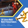 Titan 13 Action Figure, 3Pcs T13 Figure 3D Printed Lucky