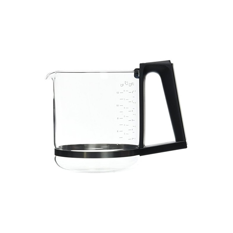 KRUPS XB9004 Glaskrüge/Thermokan, Papier, Schwarz