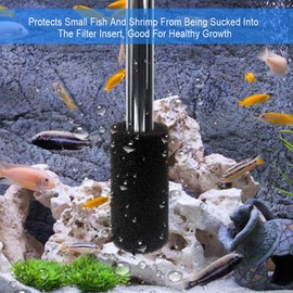 8 Pieces Prefilter Sponge for Fish Tank, Aquarium Filter Sponge Pre-Filter Foam Rolls for Aquarium