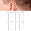 10pcs Hearing Dome Set with Tube Sound Amplifier Dome Set