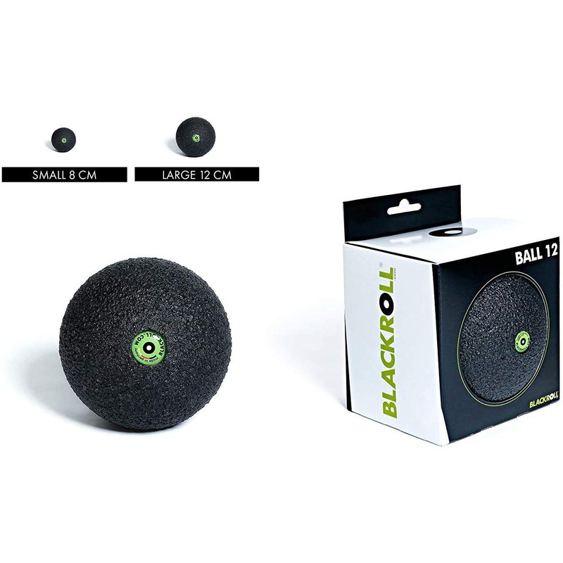 Black Roll, Made in Germany, Lightweight, Stretch Ball, Black, Genuine