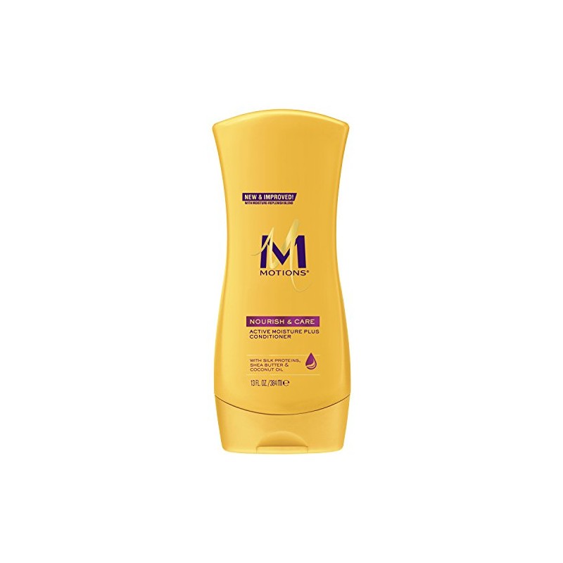 Motions, moisture and conditioner with silk proteins, shea butter and