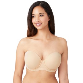 Wacoal Women's Red Carpet Strapless Bra, Naturally Nude, 36DD