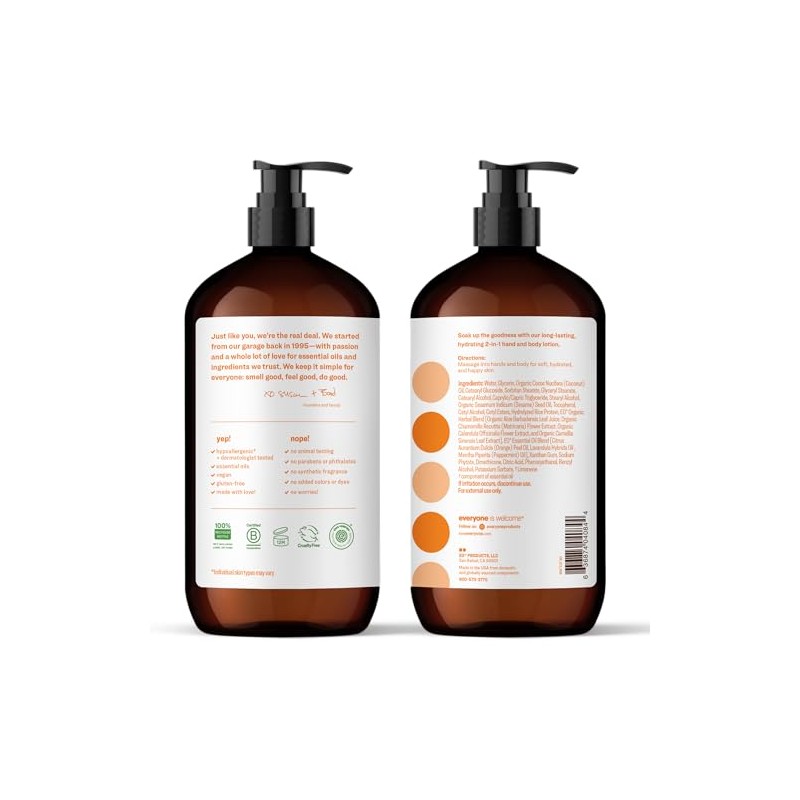 Everyone Lotion, Citrus and Mint, 32 Ounce, 2 Count
