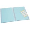 Nakabayashi Calligraphy Holder, Half Paper Form, 20 Pockets, Holds 40