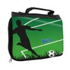 Toilet Bag with Name Ben and Football Design with Goal