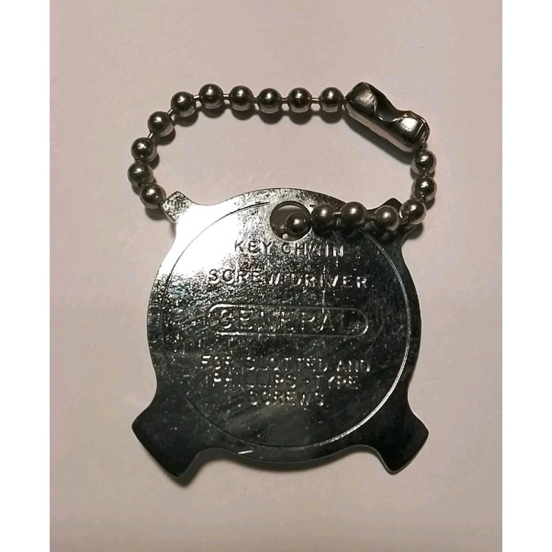 GENERAL POCKET SCREWDRIVER KEYCHAIN USA