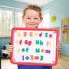 Educational Insights Magnetic AlphaBoard Kit, Includes 72 Magnetic Letters and