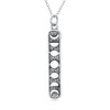 Shusukue Moon Phase Necklace 925 Sterling Silver Moon Phase Pendant