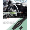 Steering Wheel Lock with Alarm,Steering Lock,Heavy Duty Car Anti-Theft Device