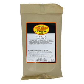 AC Legg Old Plantation Seasonings - Barbecue Marinade Seasoning for 25 pounds of meat - 10.75 ounces