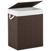 YOUDENOVA Handwoven Laundry Basket Hamper with Removable Liner Bag and