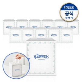 Yuhan Kimberly Kleenex Home Napkins Pure White 130 sheets x 12 packs (1 box) / 유한킴벌리 크리넥스 홈냅킨 퓨어화이트 130매x12입(1박스)