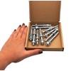 SKIR'CO (Pack of 10) Galvanised Wedge Anchors M8 x 80