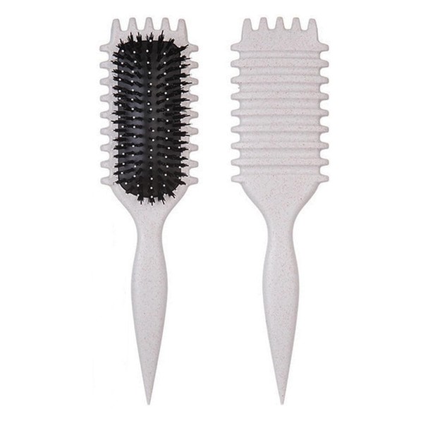Curling Brush Natural Curls, Latest Wild Boar Bristle Styling Brush