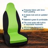 sourcingmap High Back Bucket Auto Car Seat Cover,Polyester, Green