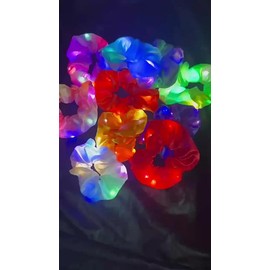 Juego De 7 Diademas Led Con Luces De Neón Para Fiestas