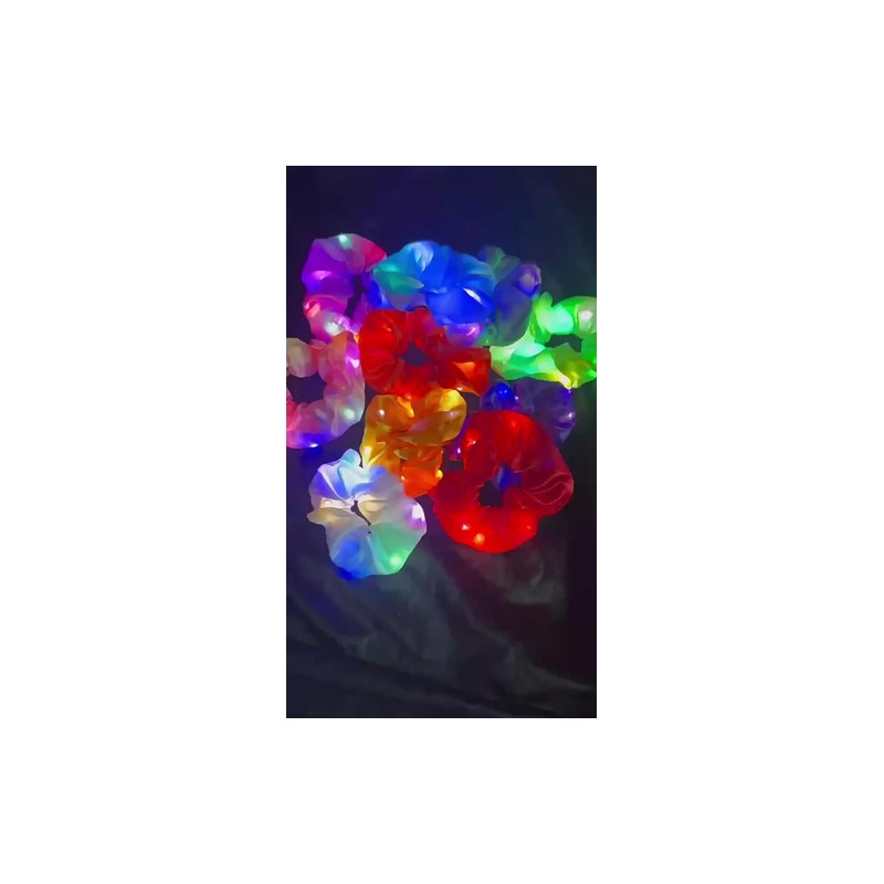 Juego De 7 Diademas Led Con Luces De Neón Para