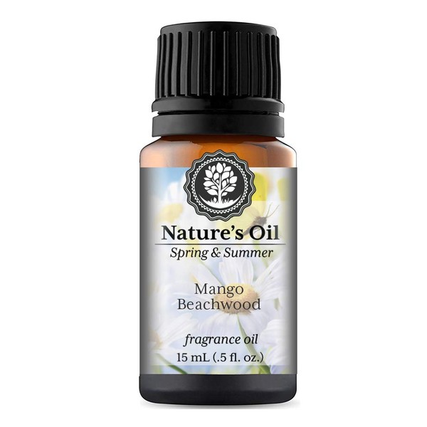 Mango Beachwood Fragrance Oil (15ml) For Diffusers, Soap Making, Candles,