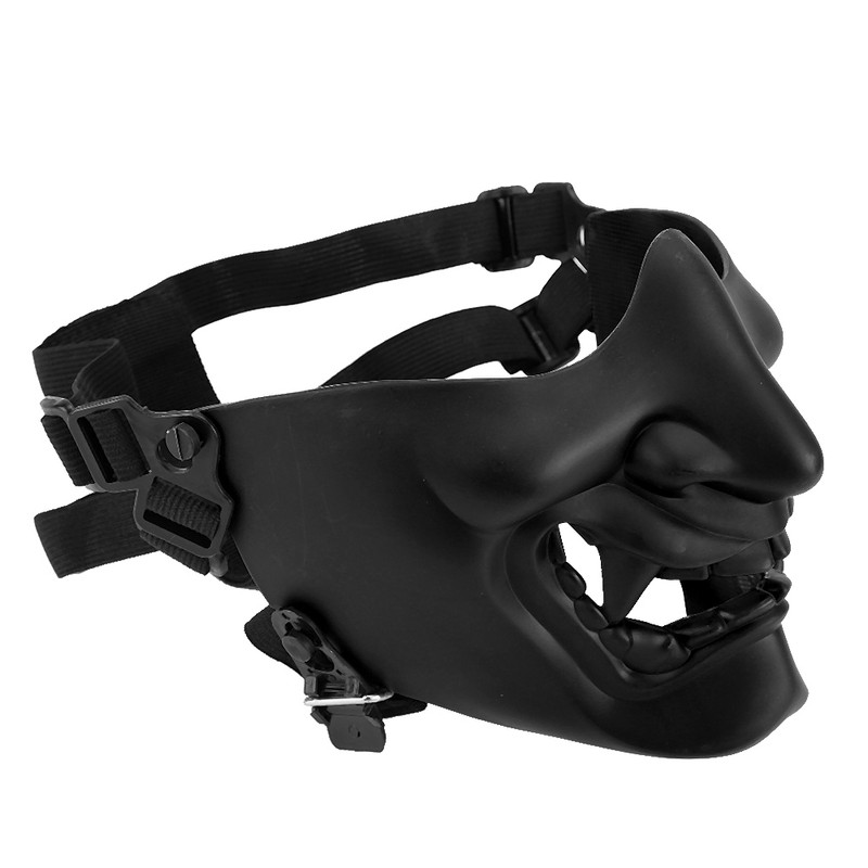 Half Face Mask Tactics Camouflage Impact Resistant Guard for Survival