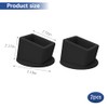 2PCS Silicone Seat Belt Buckle Holders - Non-Slip Fixer for