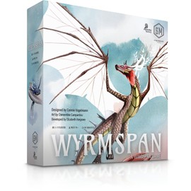 Stonemaier Games: Wyrmspan - A Wingspan Game by Connie Vogelmann | Build a Cavernous Sanctuary for Beautiful Dragons | Strategy Board Game for Adults and Family | 1-5 Players, 90-120 Min, Ages 14+