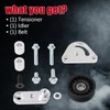 Belt Tensioner with Pulley Modifications Fit for 1997-2004 LS1 /