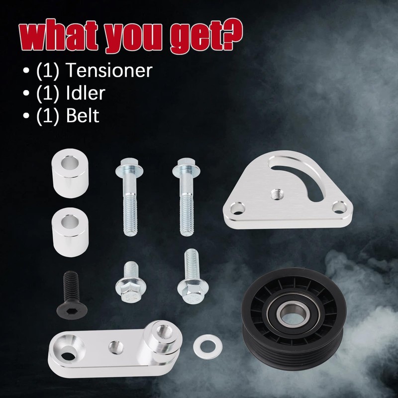 Belt Tensioner with Pulley Modifications Fit for 1997-2004 LS1 /