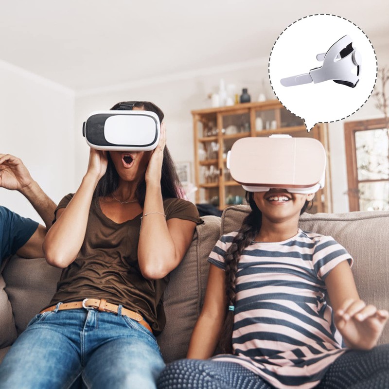 KICHOUSE Adjustable Vr Headset Strap Non- Design for Enhanced Comfort