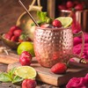Widousy Moscow Mule Mugs - Set of 4-100% Handcrafted-Pure Solid