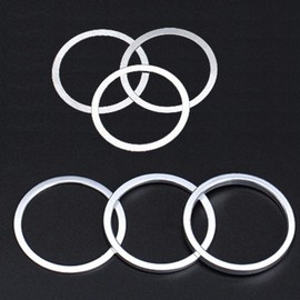 SHITOARIAR Bicycle Headset Spacer Cap Spacer 1 1/8 Inch Bicycle Stem Headset Cap Spacer Kit Bicycle Fork Headset Spacer 0.3 mm/1 mm/2 mm/3 mm