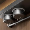 Vireldora utensil hanger, wall mounted kitchen rail with hooks, waterproof