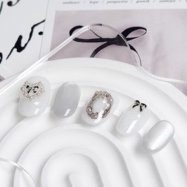 That winter❄️ Nail tip - short oval / 그 겨울❄️ 네일팁 - 숏오발