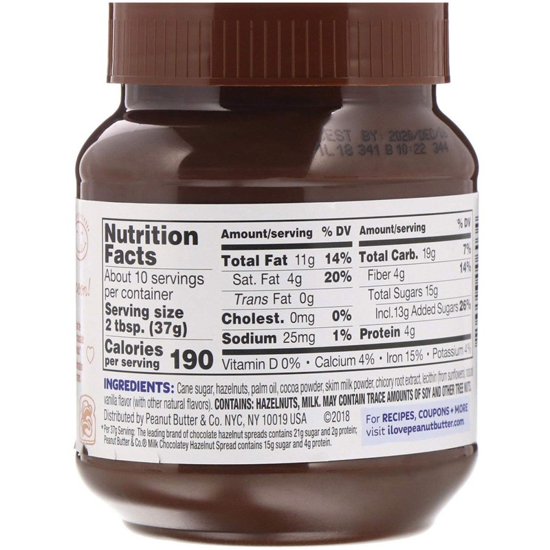 PEANUT BUTTER & CO: Chocmeister Milk Chocolatey Hazelnut Spread, 13