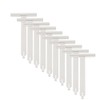10x Roller Shutter Suspension Spring 15 cm Fastening Steel Springs
