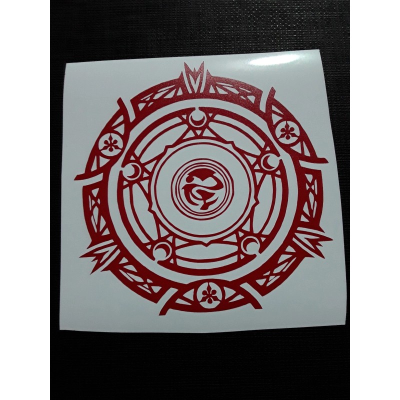 House of Gremory Seal Symbol Rias High School DxD Sticker