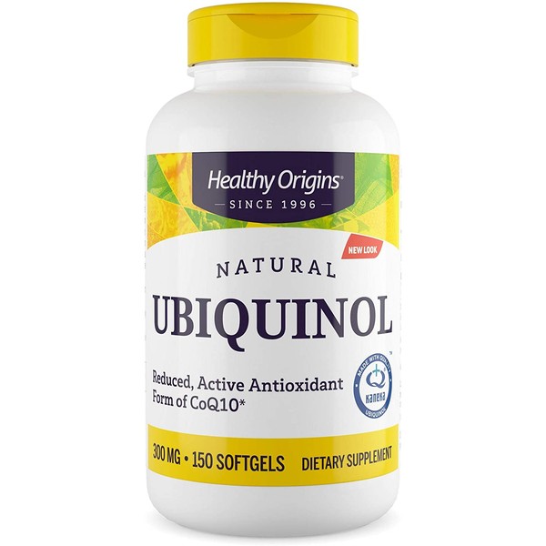 Healthy Origins Ubiquinol Soy Free/Non-GMO Gels, 300 Mg, 150 Count