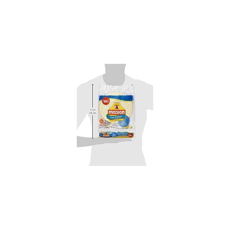 Mission Medium Carb Balance Tortilla's, 12 Ounce