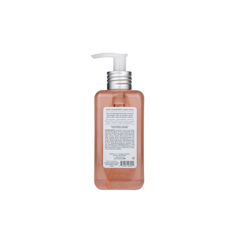 Mistral Classics Hand Wash, Ruby Grapefruit, 10 Oz.