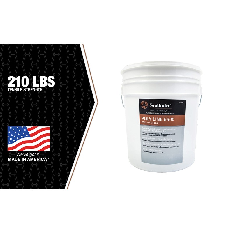 Southwire Tools & Equipment PL6500 210 lbs Tensile Strength Fishing