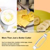 Butter Slicer Cutter & Cheese Cutter–Multi-Use Kitchen Tool for Evenly