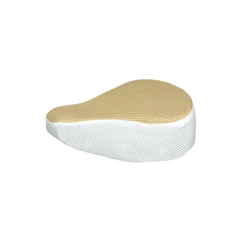 Okubo Seisakusho Summer Mesh Saddle Cover, Beige/White (Front and Back